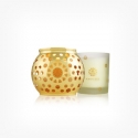 Gold Candle & Holder